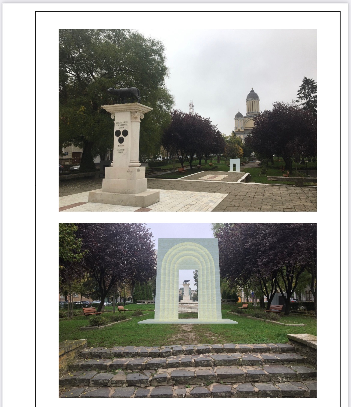 MONUMENT: Centenar Dr. Vasile Lucaciu – Poarta Recunoștinței