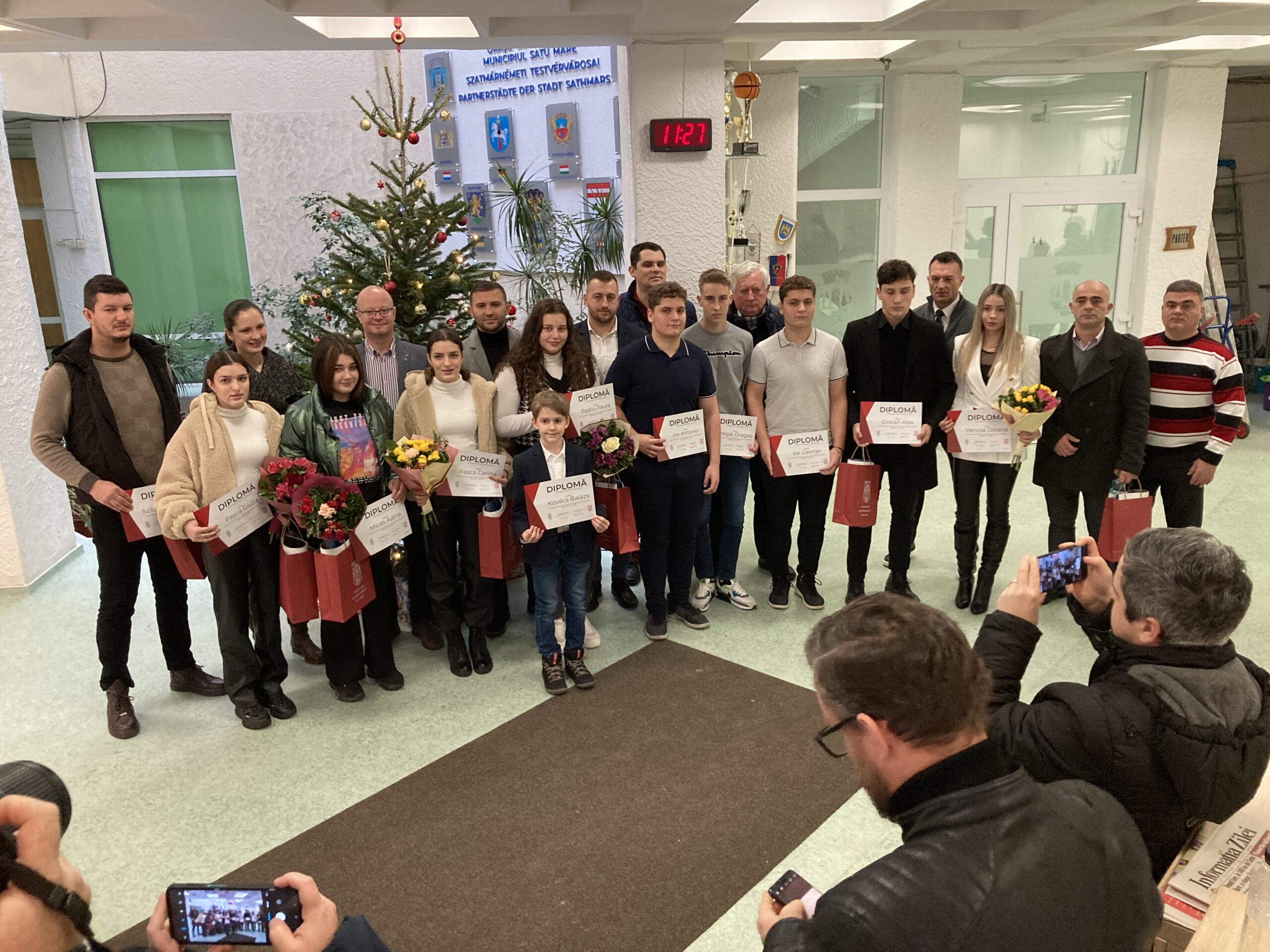 CSM Olimpia Satu Mare și-a premiat cei mai buni sporivi și antrenori din 2022