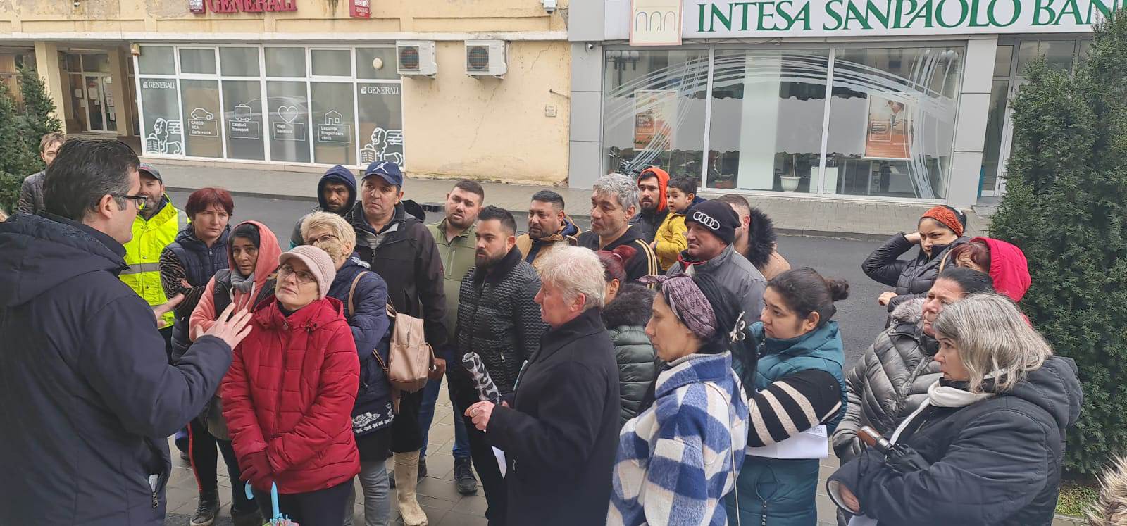 VIDEO/FOTO. Protestul NOROIULUI la Primăria Satu Mare