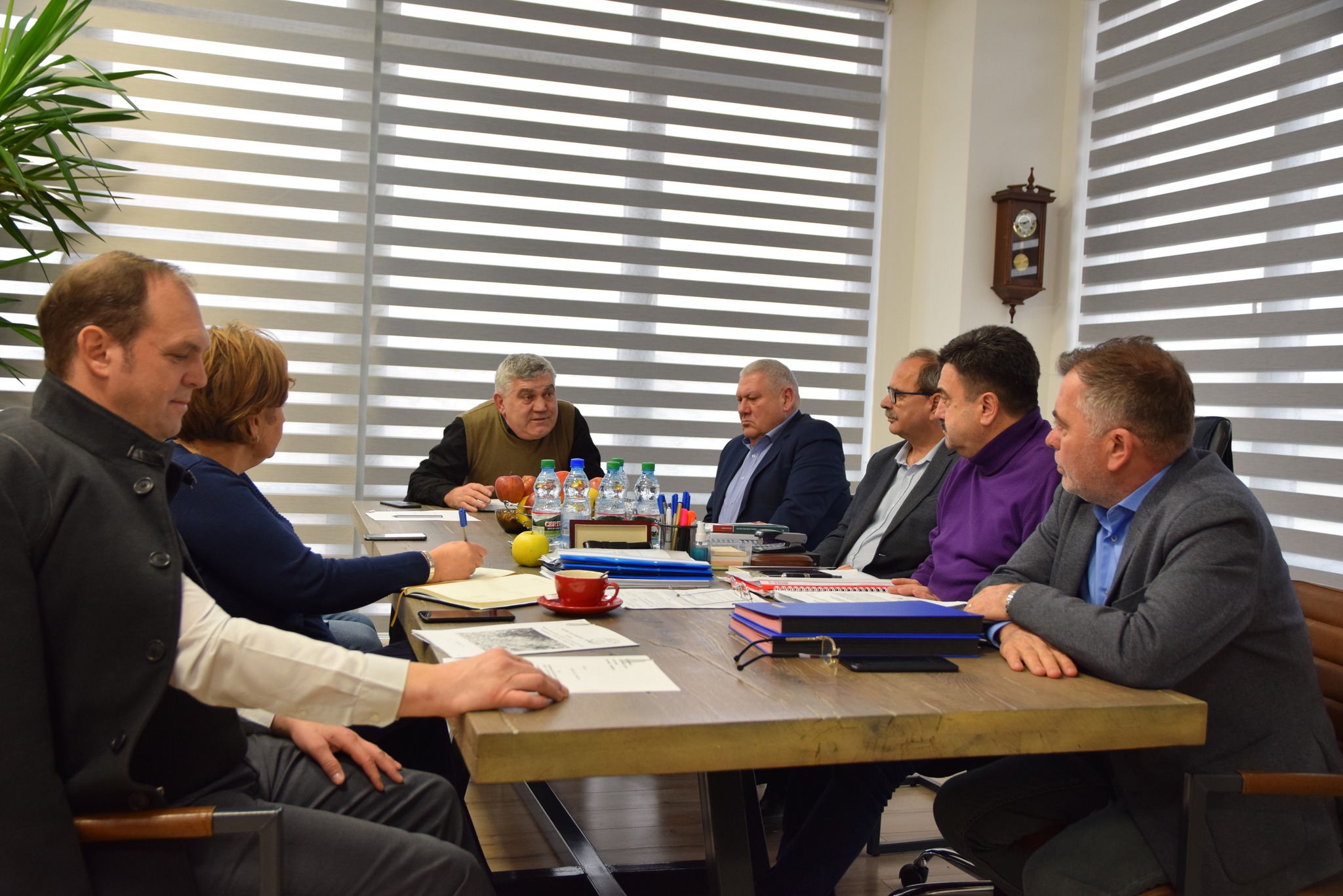 Întâlnire de lucru privind alunecările de teren din Turț