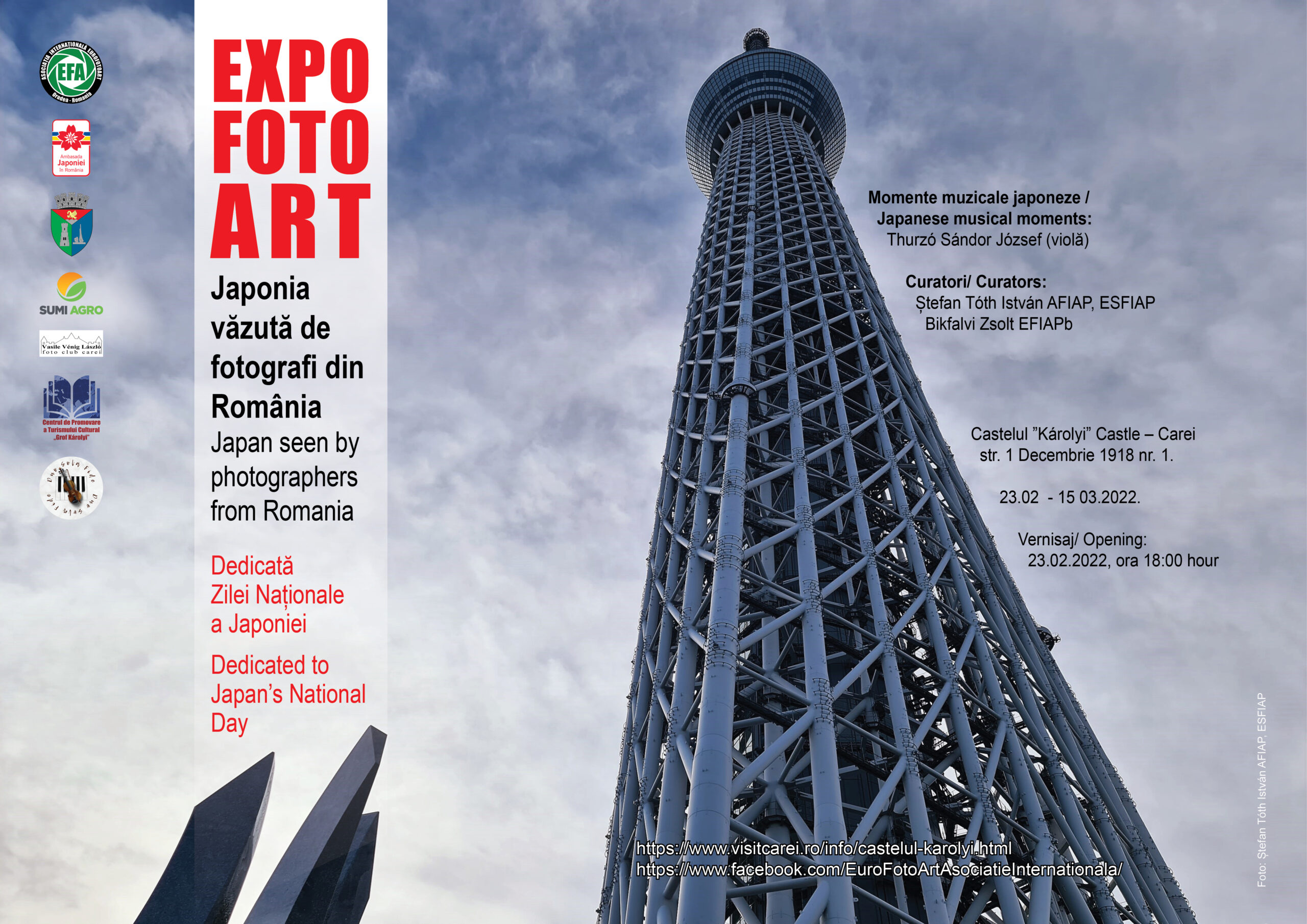 Expoziție de fotografie la Carei, dedicată Zilei Naționale a Japoniei