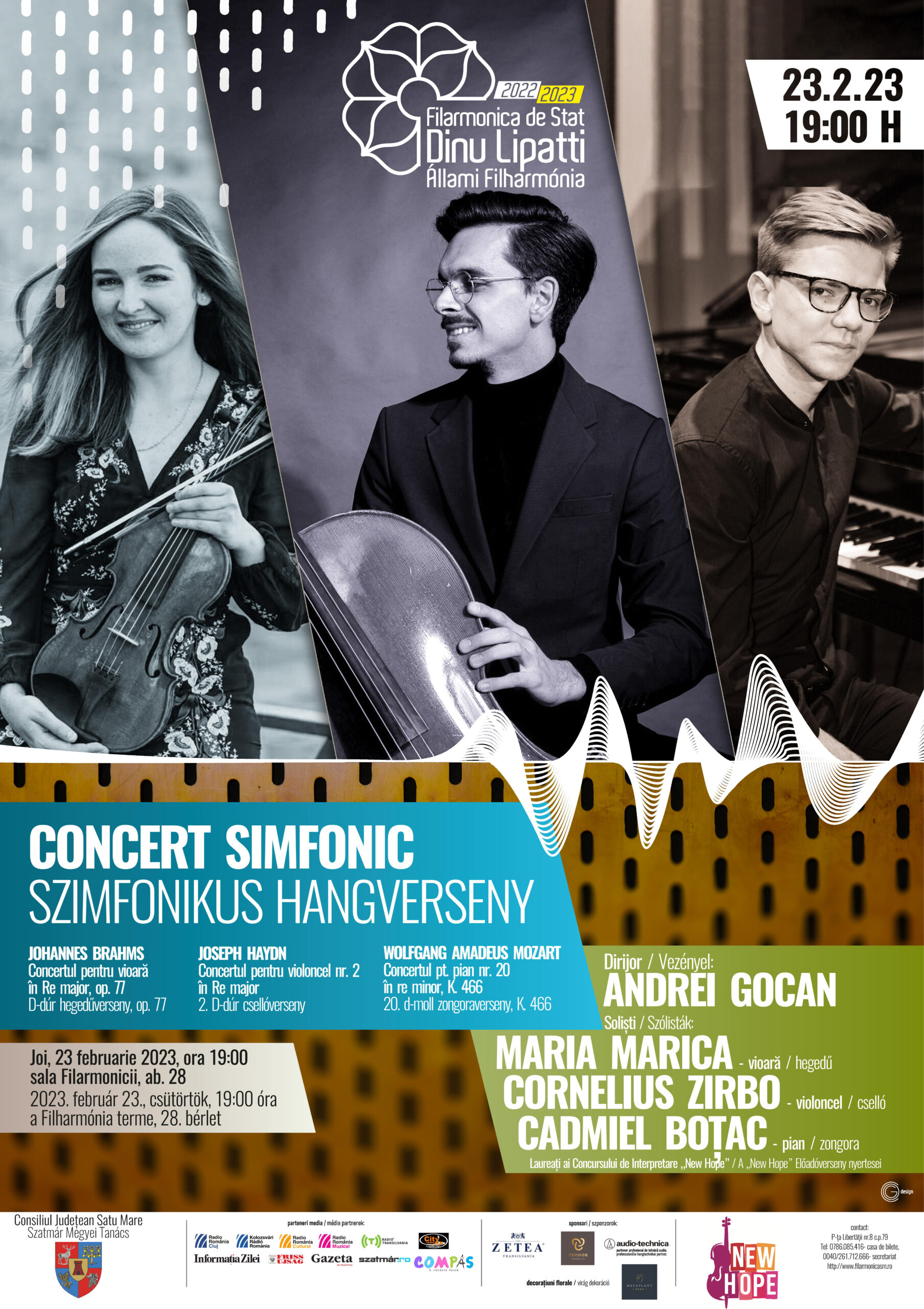 Concert simfonic la Filarmonica de Stat Dinu Lipatti