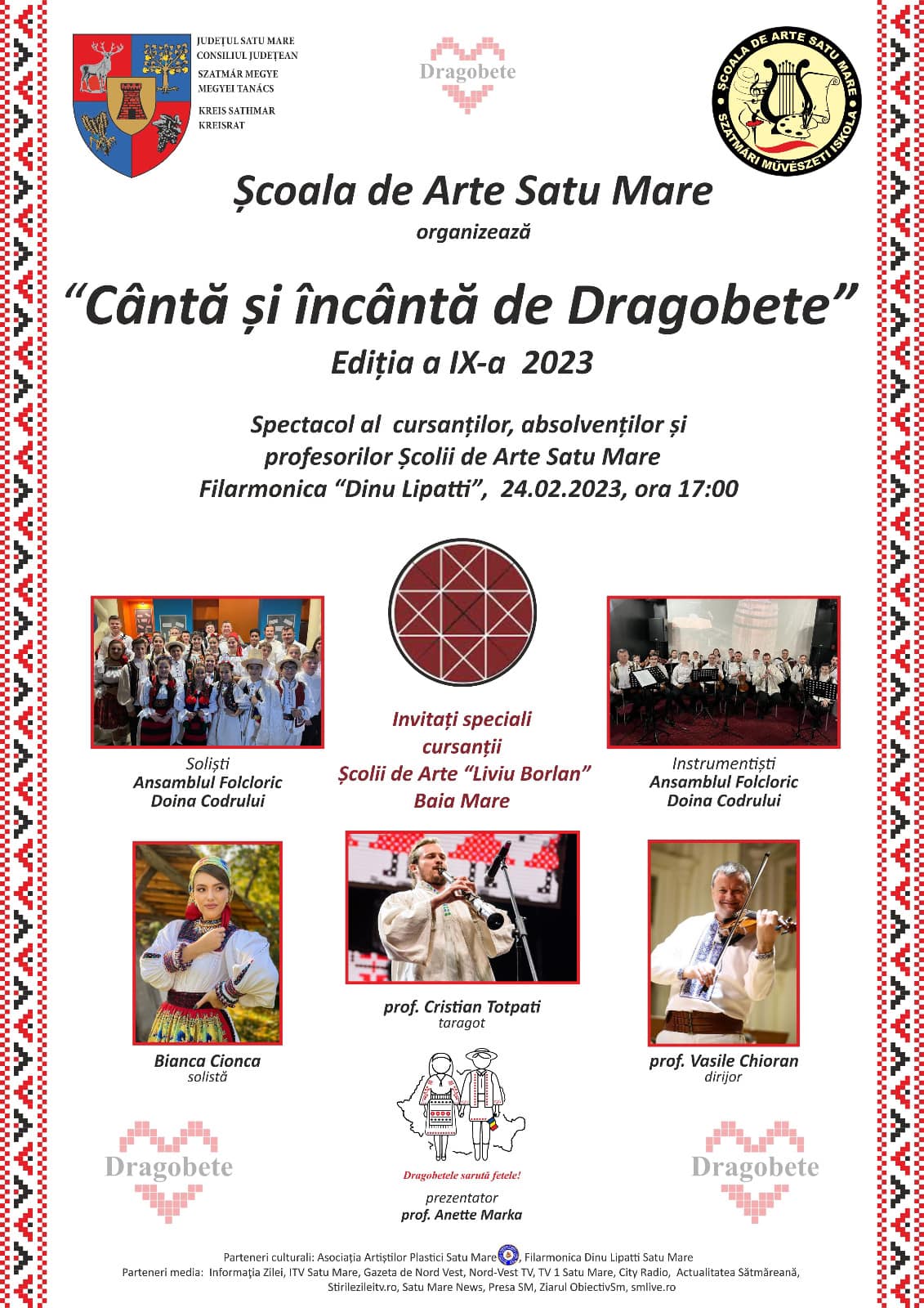 Festivalul ,,Cântă și încântă de Dragobete”, ajuns la ediția a-IX-a