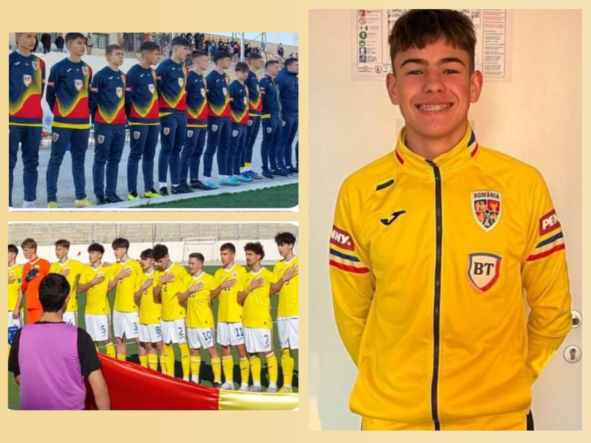 Ramon Erdei a jucat pentru echipa națională U 15