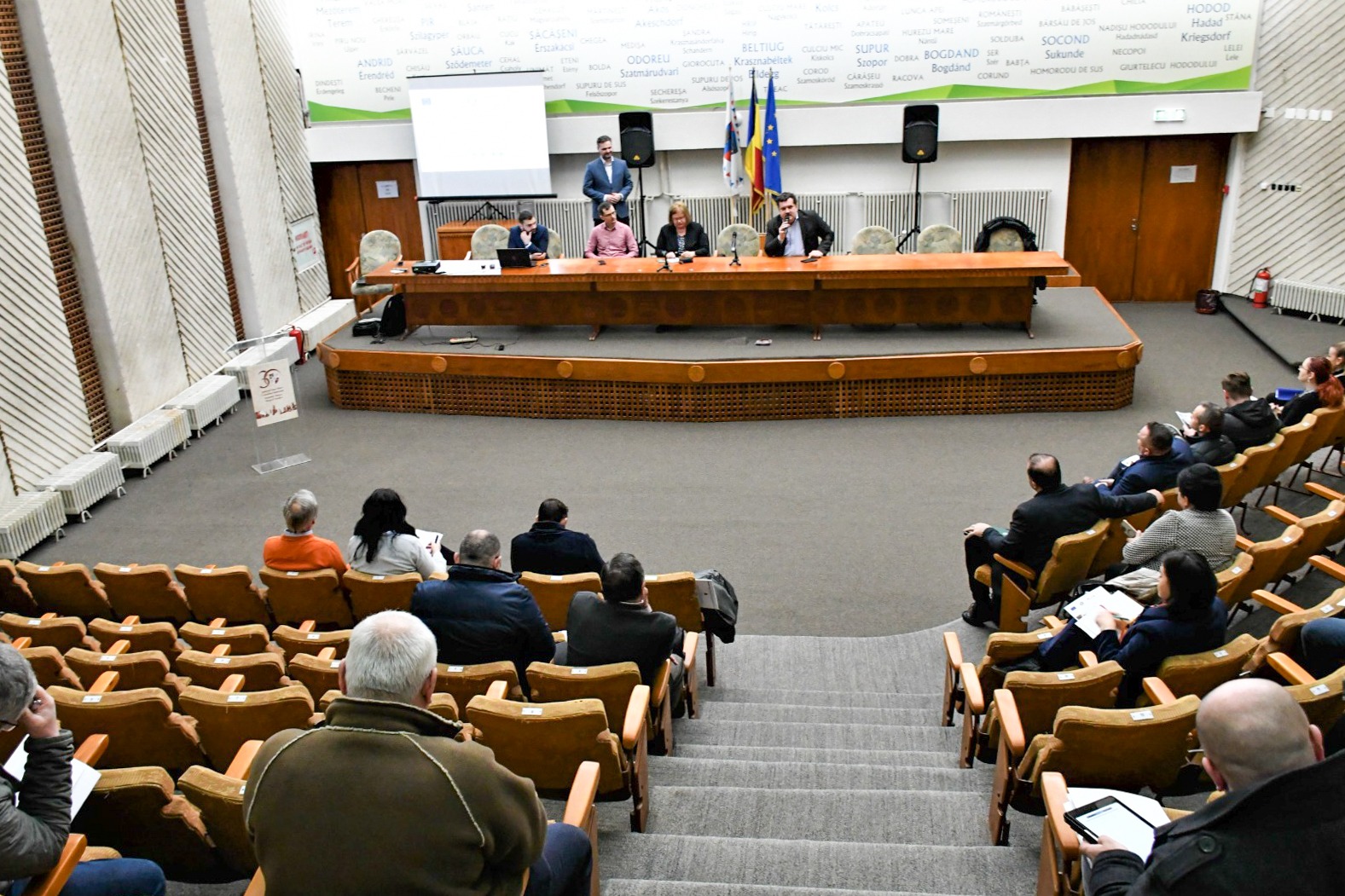 Întâlnire între primarii din județ și experți din cadrul Agenției de Dezvoltare Nord-Vest