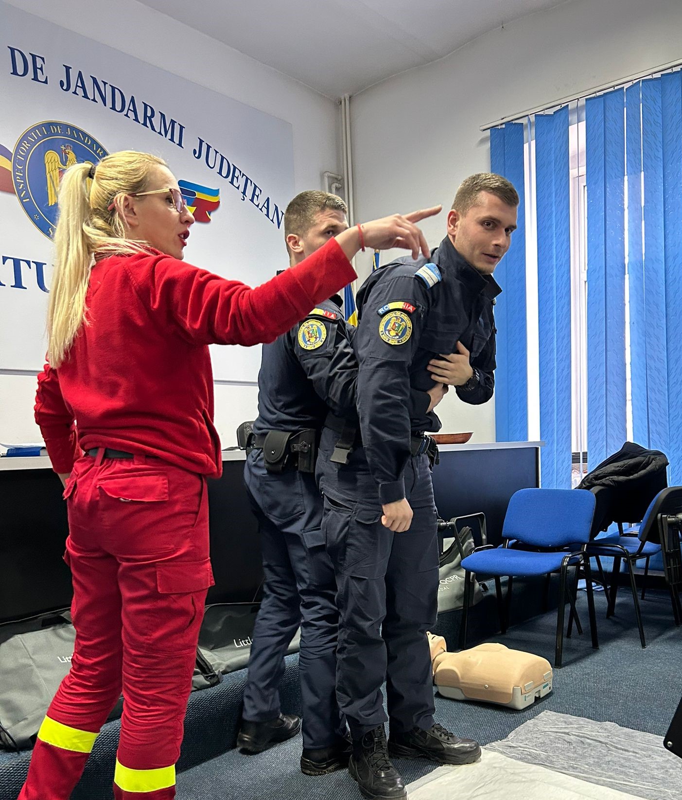 Stagiu de pregătire în vederea acordării primului ajutor