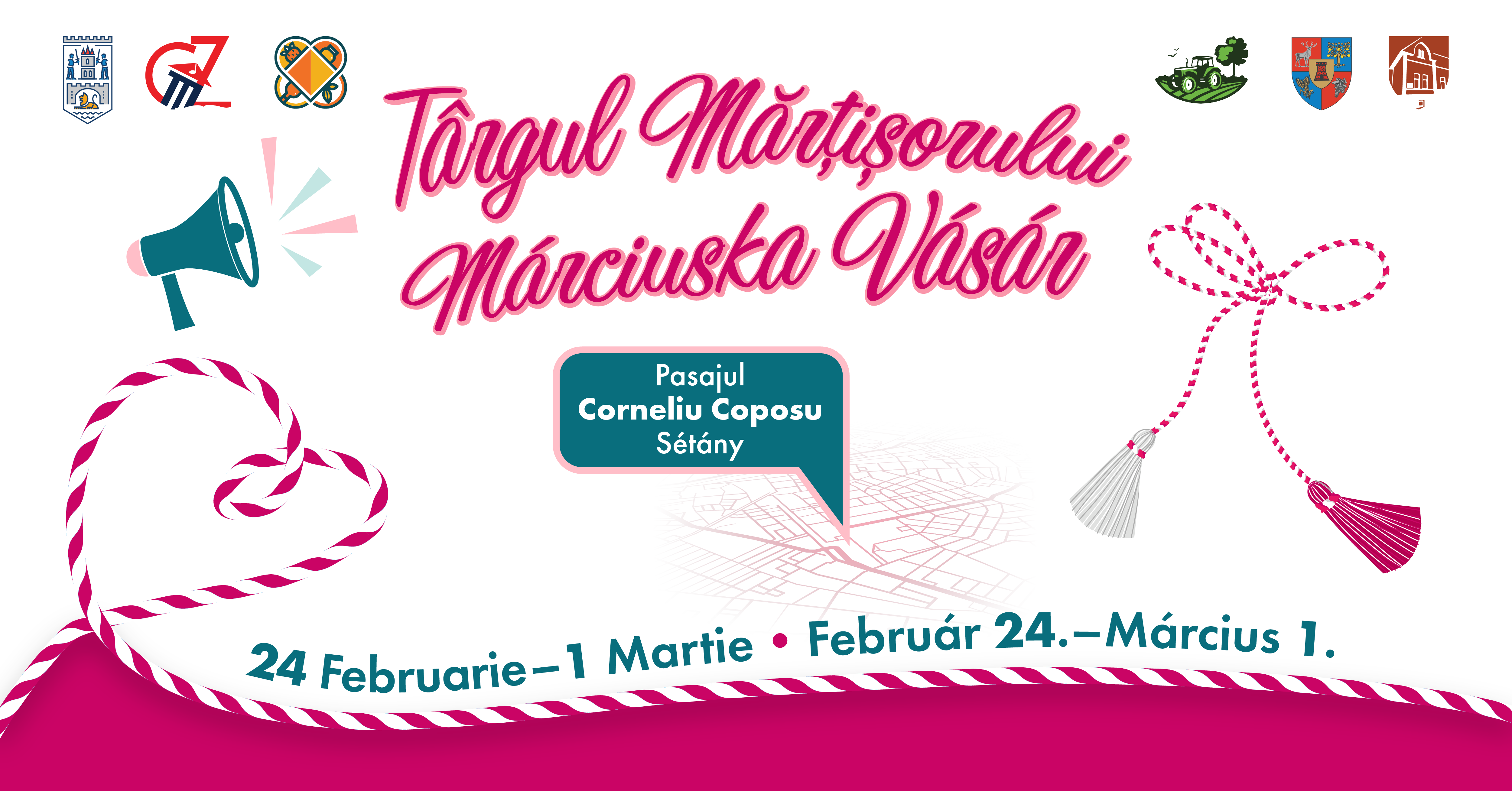 Târgul Mărțișorului se deschide în 24 februarie, de Dragobete