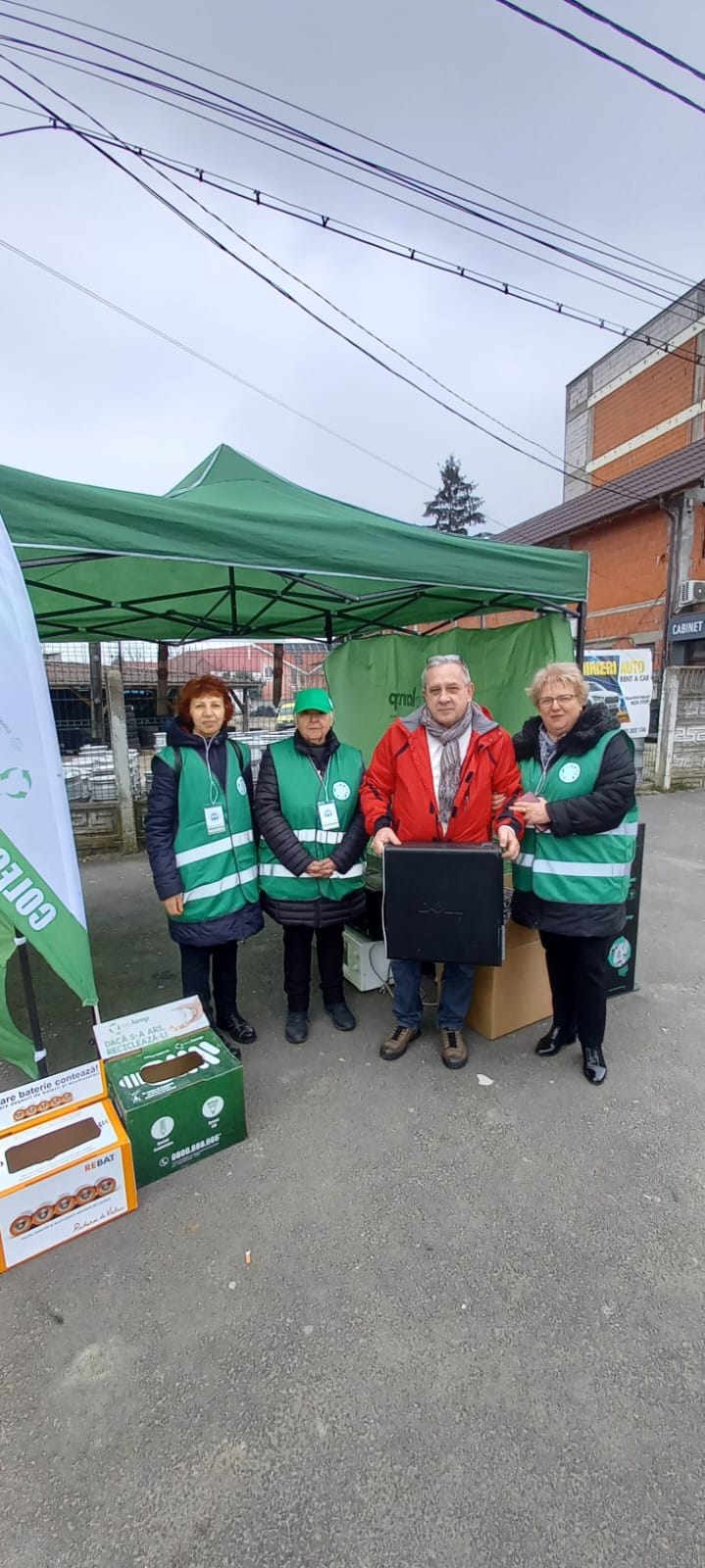 Prima campanie de colectare a deșeurilor electrice și electronice (DEEE) din luna martie, a avut succes