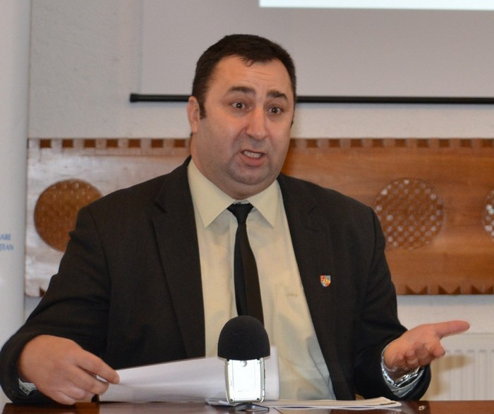 Clădirea principală a Muzeului Județean, în plină modernizare