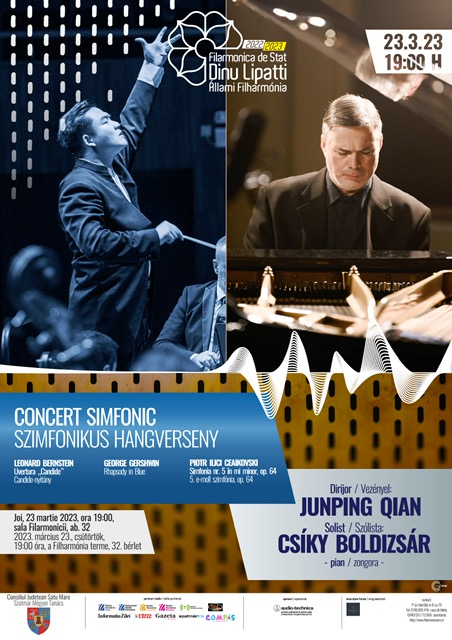 Concert simfonic și Concert extraordinar cu muzică de film la Filarmonica din Satu Mare