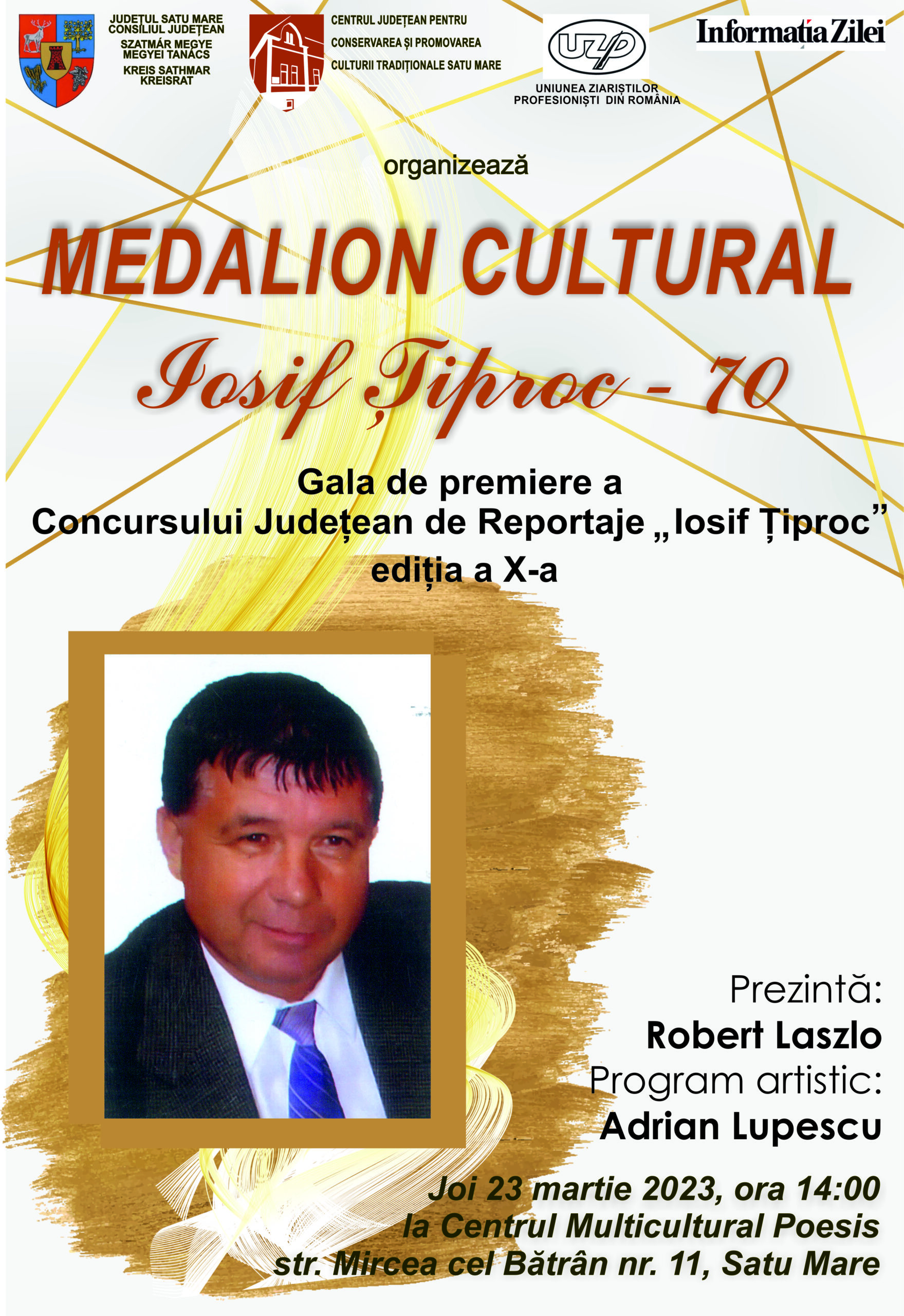 Gala de Premiere a celei de-a a X-a ediții a Concursului de reportaje  ,,Iosif Ţiproc”