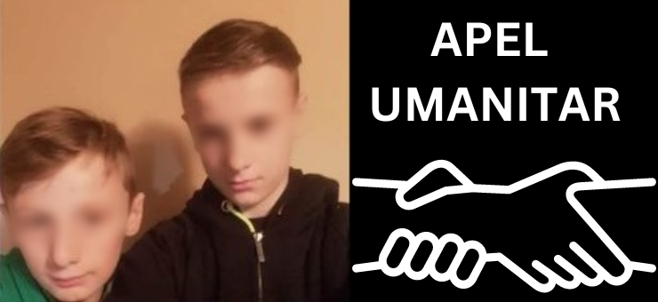 APEL UMANITAR. Doi copii au rămas fără părinţi și au nevoie de ajutor!