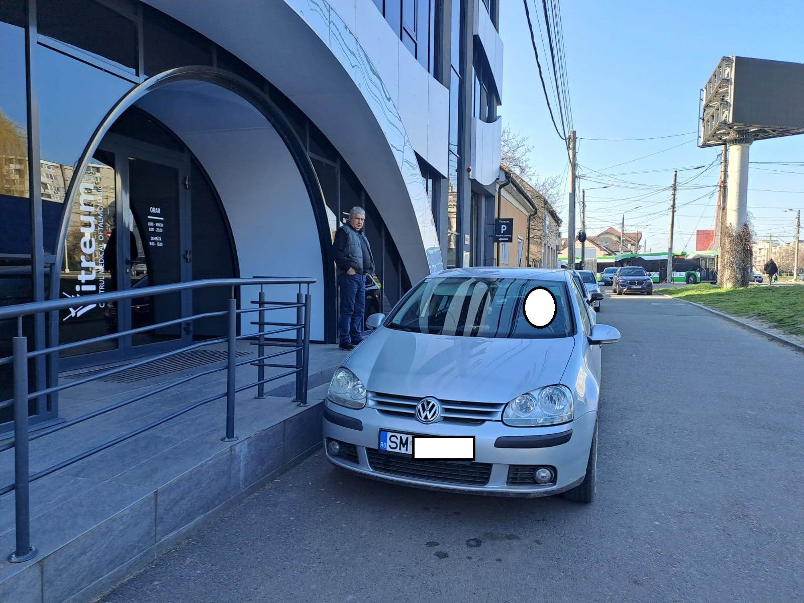 Șoferița nesimțită