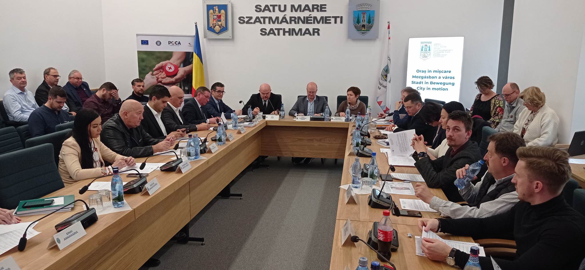 ȘEDINȚĂ. Rectificare bugetară la Satu Mare. Aprobată în ședință extraordinară