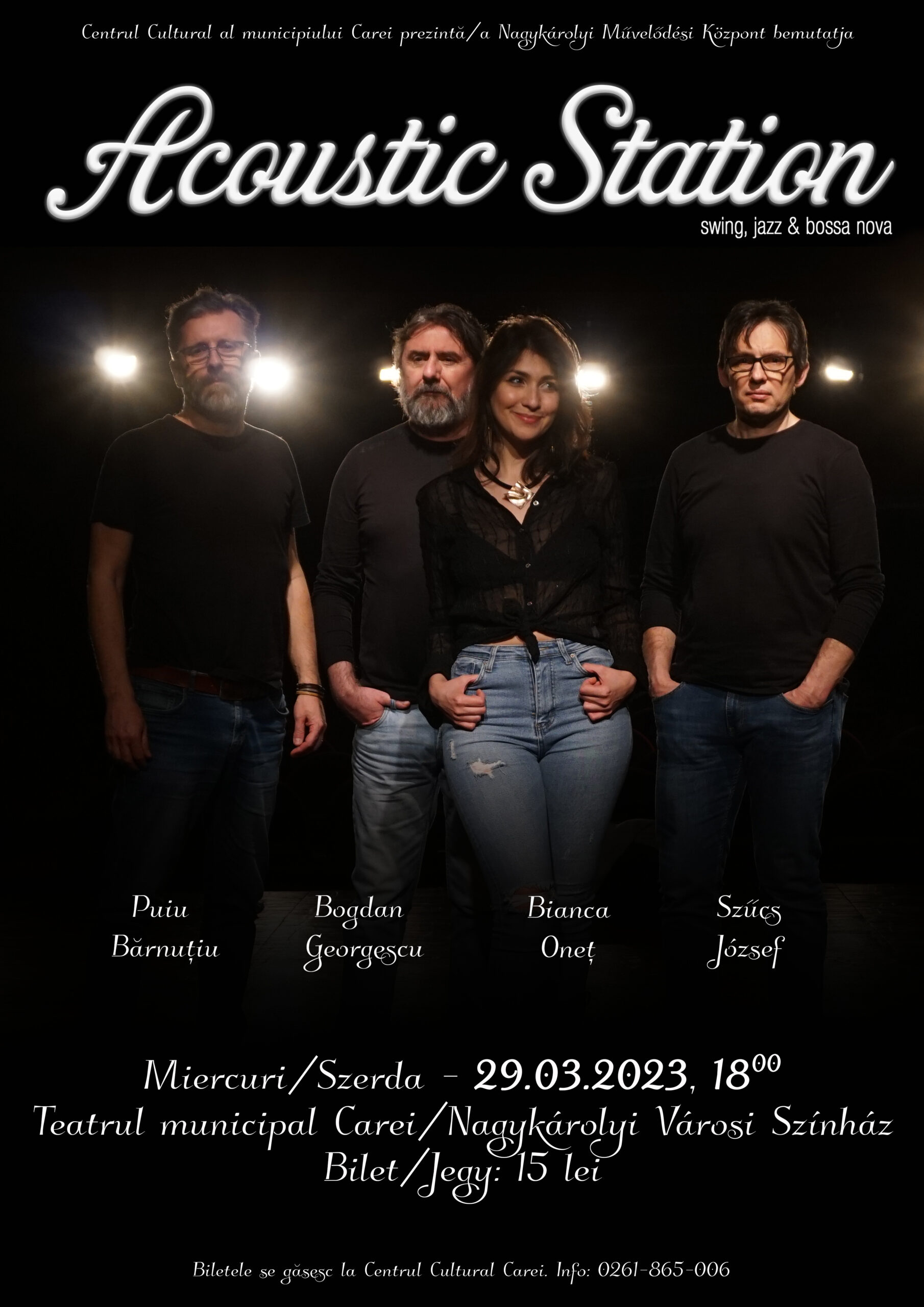 Concert Acoustic Station, la Carei