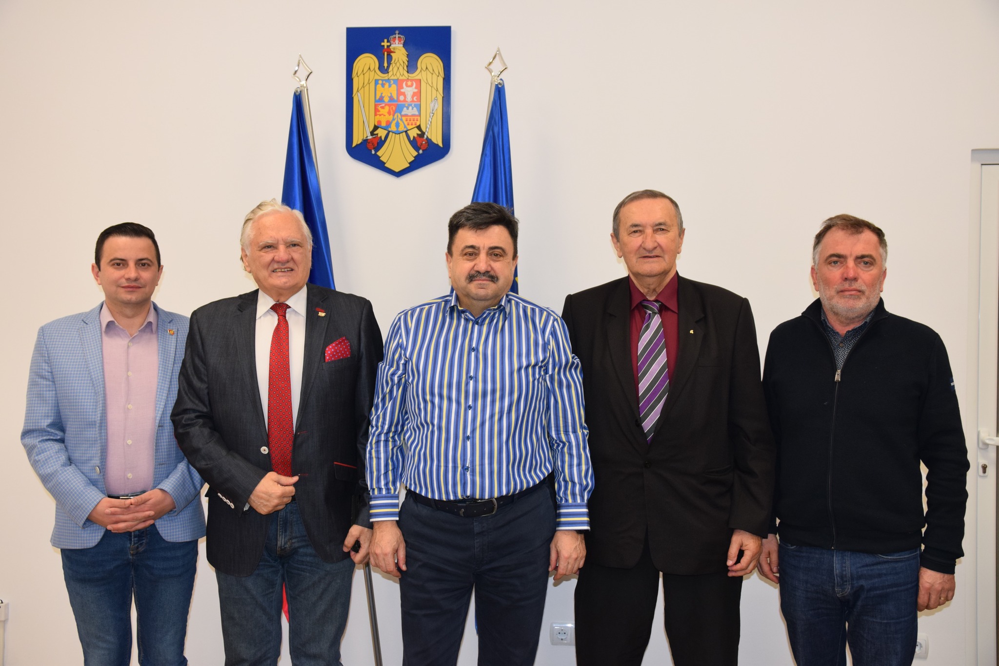 FOTOGALERIE. O delegație a Uniunii Mondiale de Folclor la Instituţia Prefectului Satu Mare