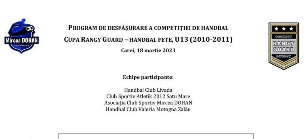 Cupa Rangy Guard, la Carei