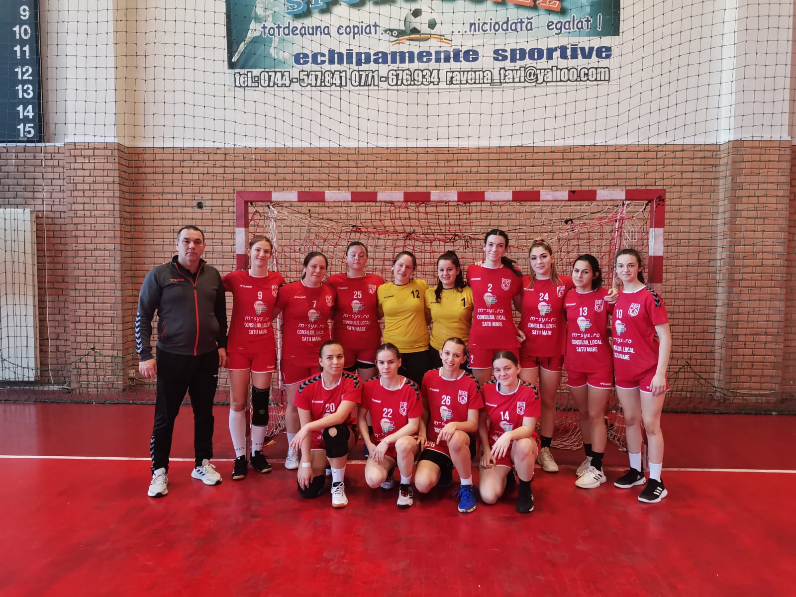 CSM Olimpia-handbal  /  Victorie pentru elevele lui Kibédi