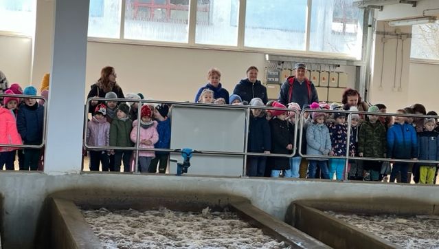 Preşcolarii de la "Draga mea", în vizită la Uzina de Apă!