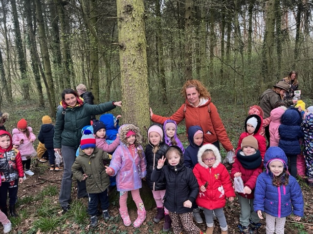 “Saptamana verde” pentru preşcolari. La pădurea Noroieni!
