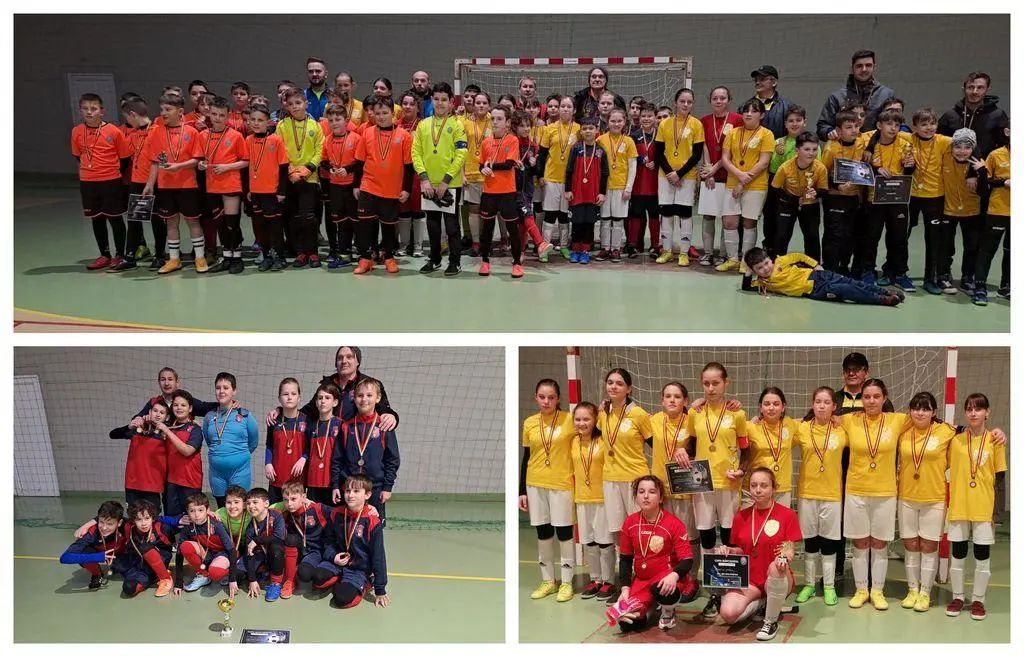 Cupa Mărțișor la fotbal  în sală de la Dorolț