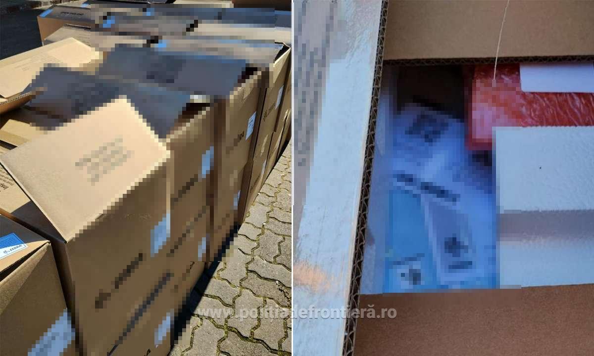 Produse electronice în valoare de aproximativ 128.000 de euro, susceptibile a fi furate, oprite în P.T.F. Petea