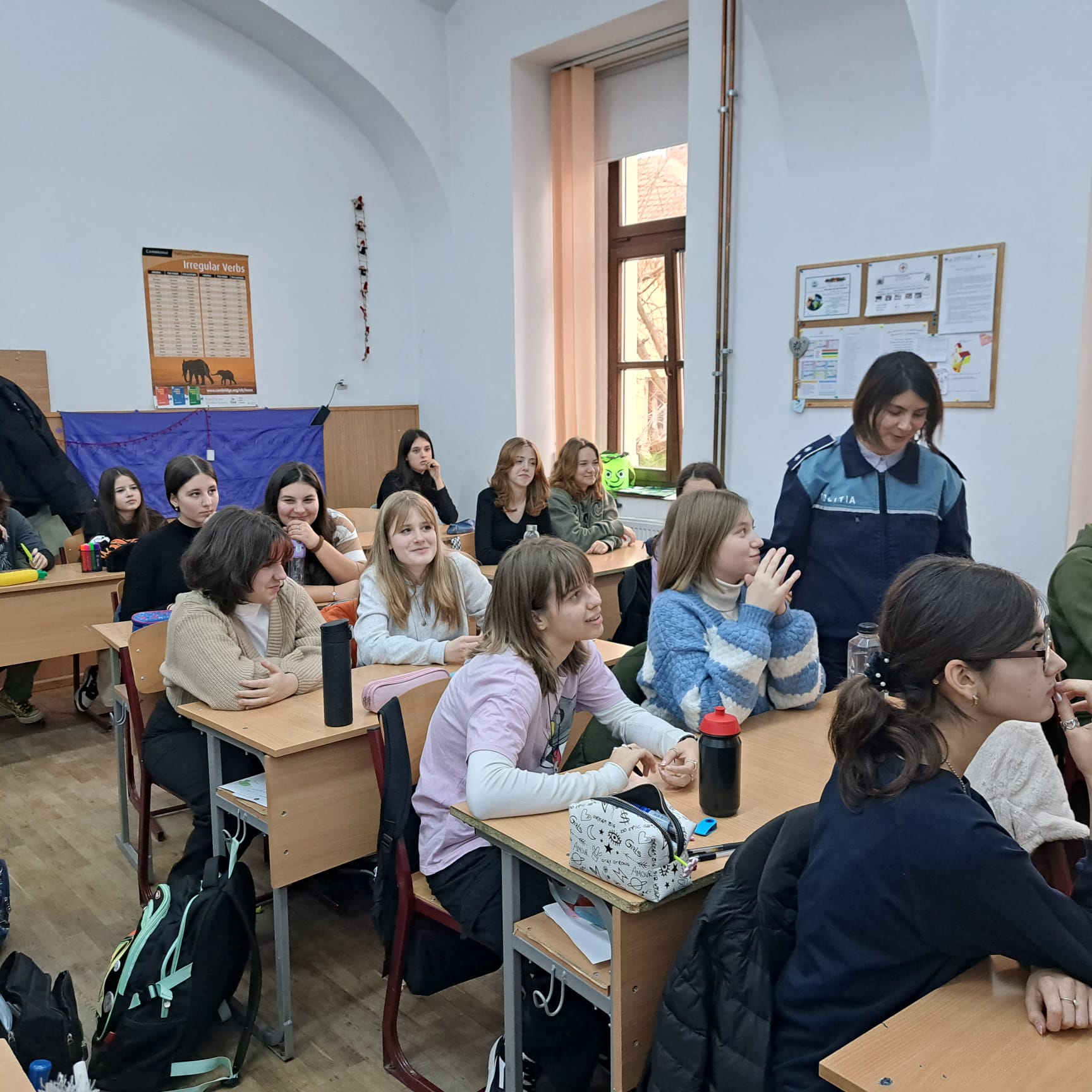 Activități de promovare a profesiei de polițist