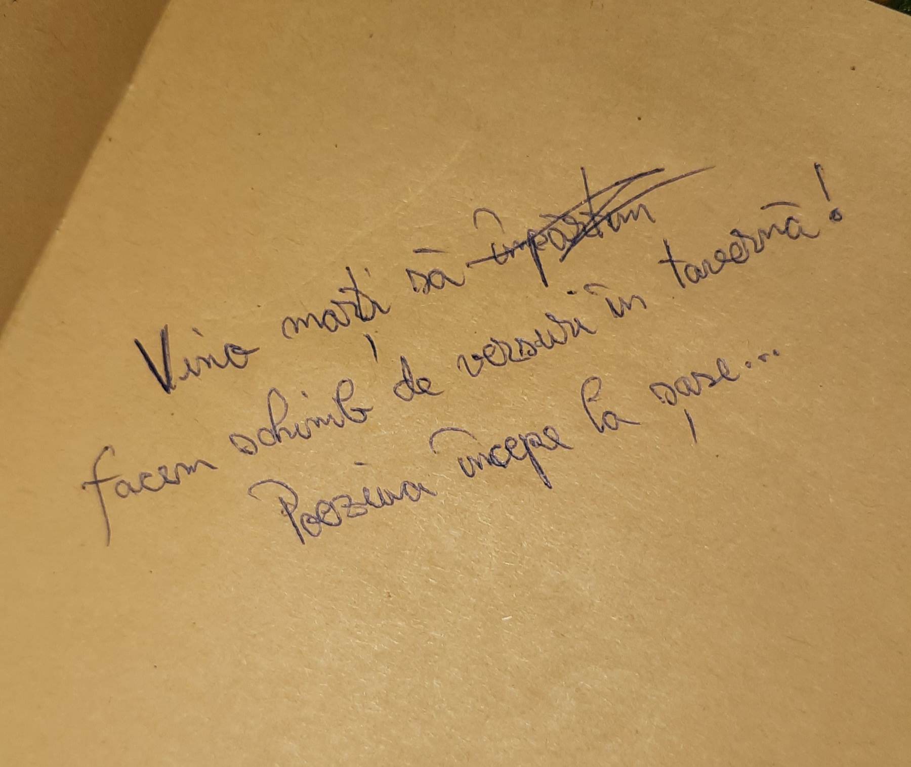 "SamStudia goes out!" la prima ediție