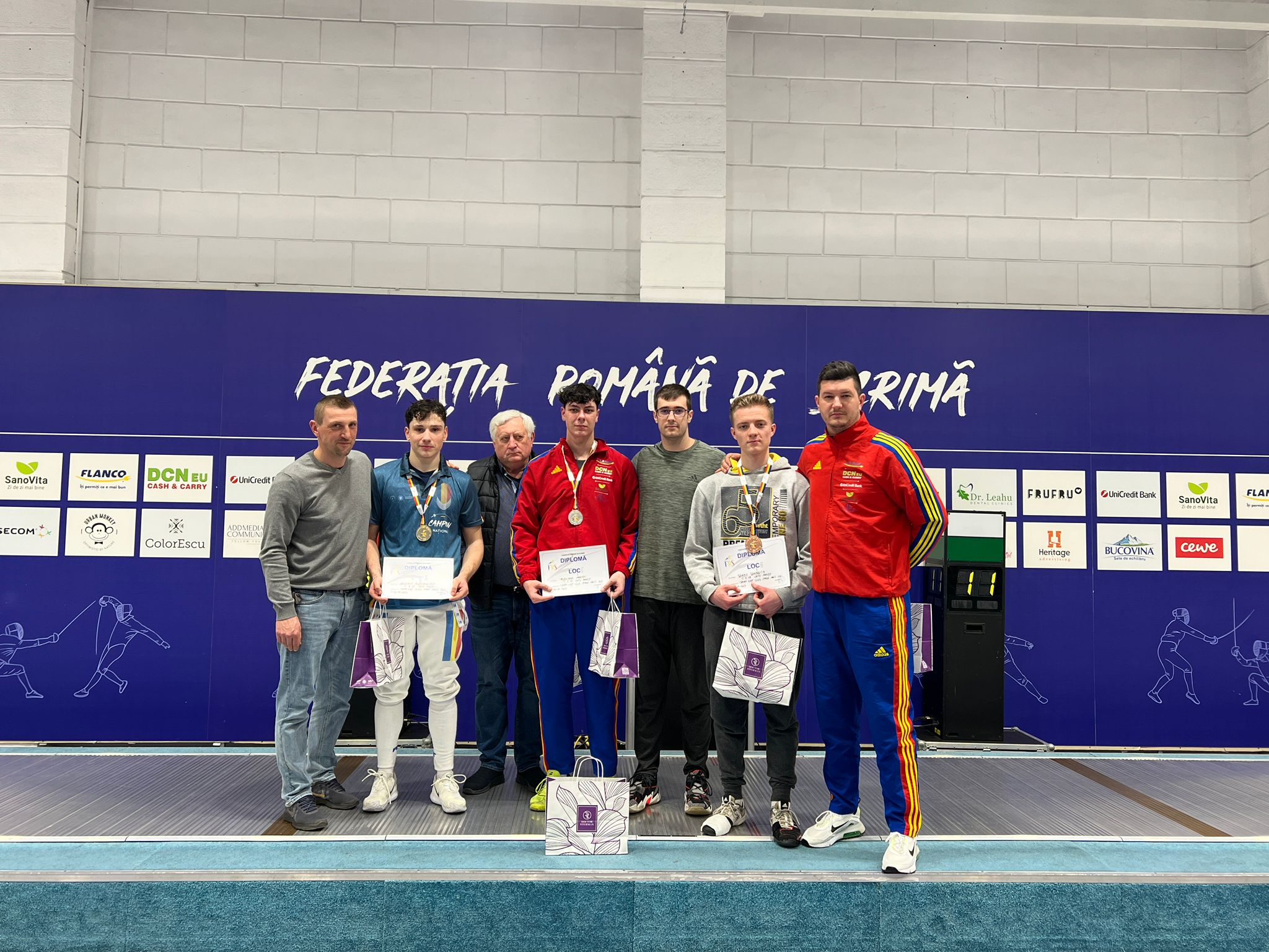 Scrimă. Podium sătmărean la Naționalele U 23  de spadă