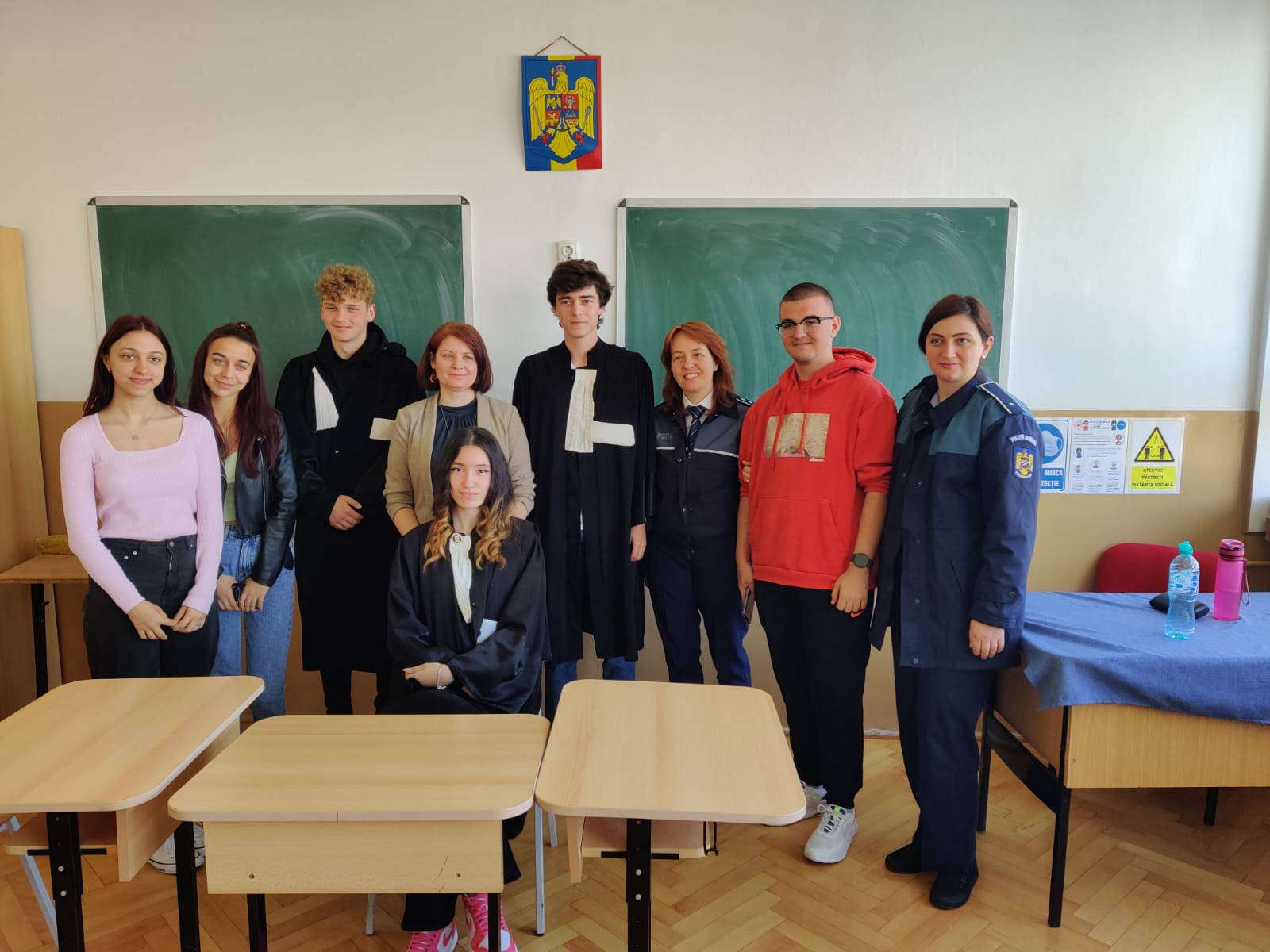 SIMULARE DE PROCES PENAL LA LICEUL GEORGE EMIL PALADE