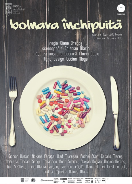 Premieră la Teatrul de Nord: BOLNAVA ÎNCHIPUITĂ, adaptare după Carlo Goldoni