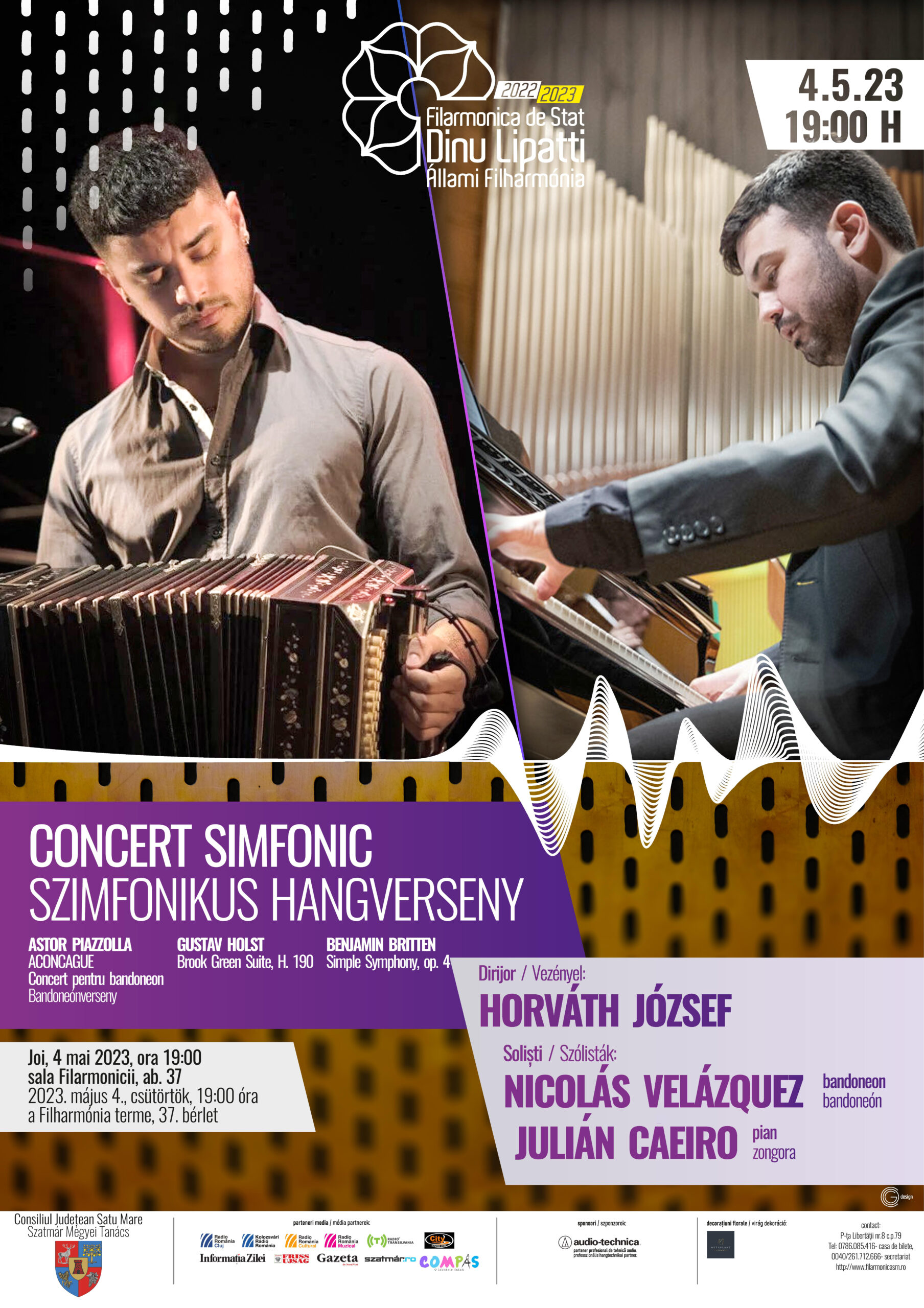 Concert Simfonic la Filarmonica de Stat Dinu Lipatti