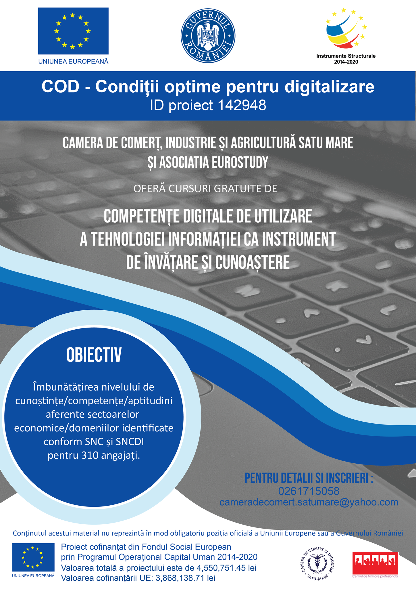 COD - Condiții optime pentru digitalizare ID proiect 142948