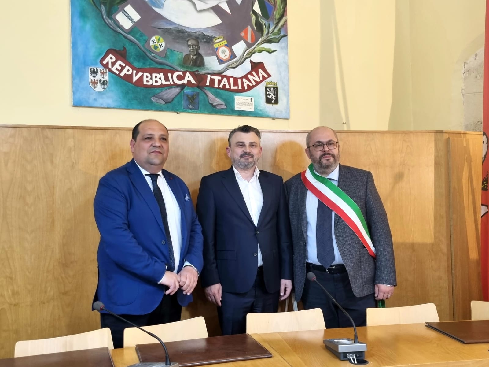 FOTOGALERIE. Sătmăreanul Gheorghe Cârciu, în vizită de lucru în Republica Italiană