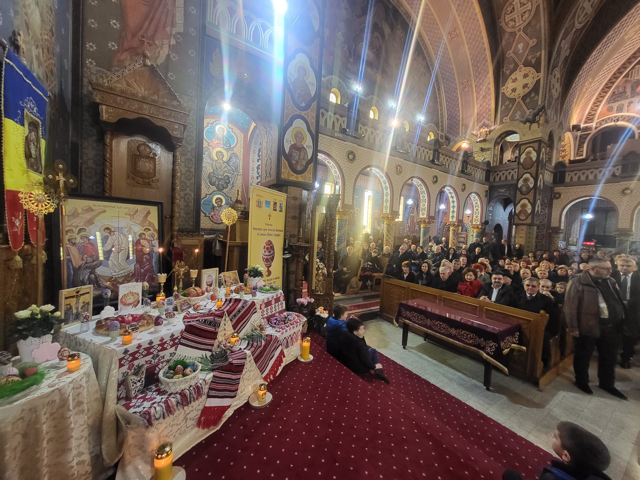 Intrarea Domnului în Ierusalim ,Duminica Floriilor la Catedrala Ortodoxă din Satu Mare