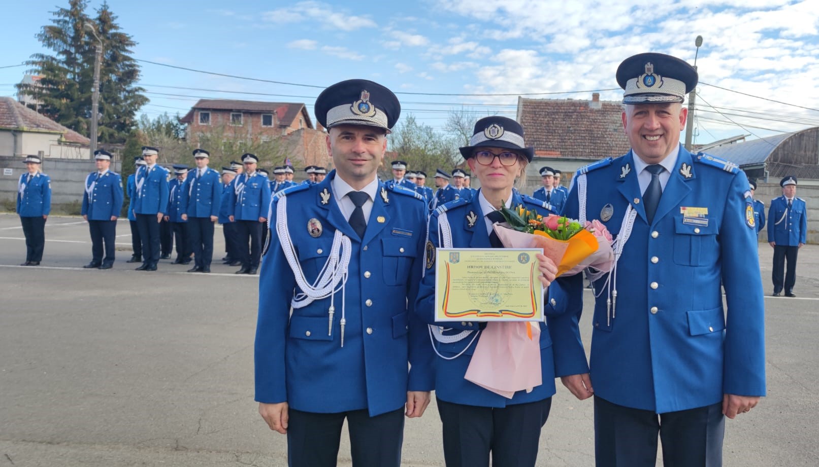 FOTOGALERIE. Avansări în grad la Jandameria Satu Mare