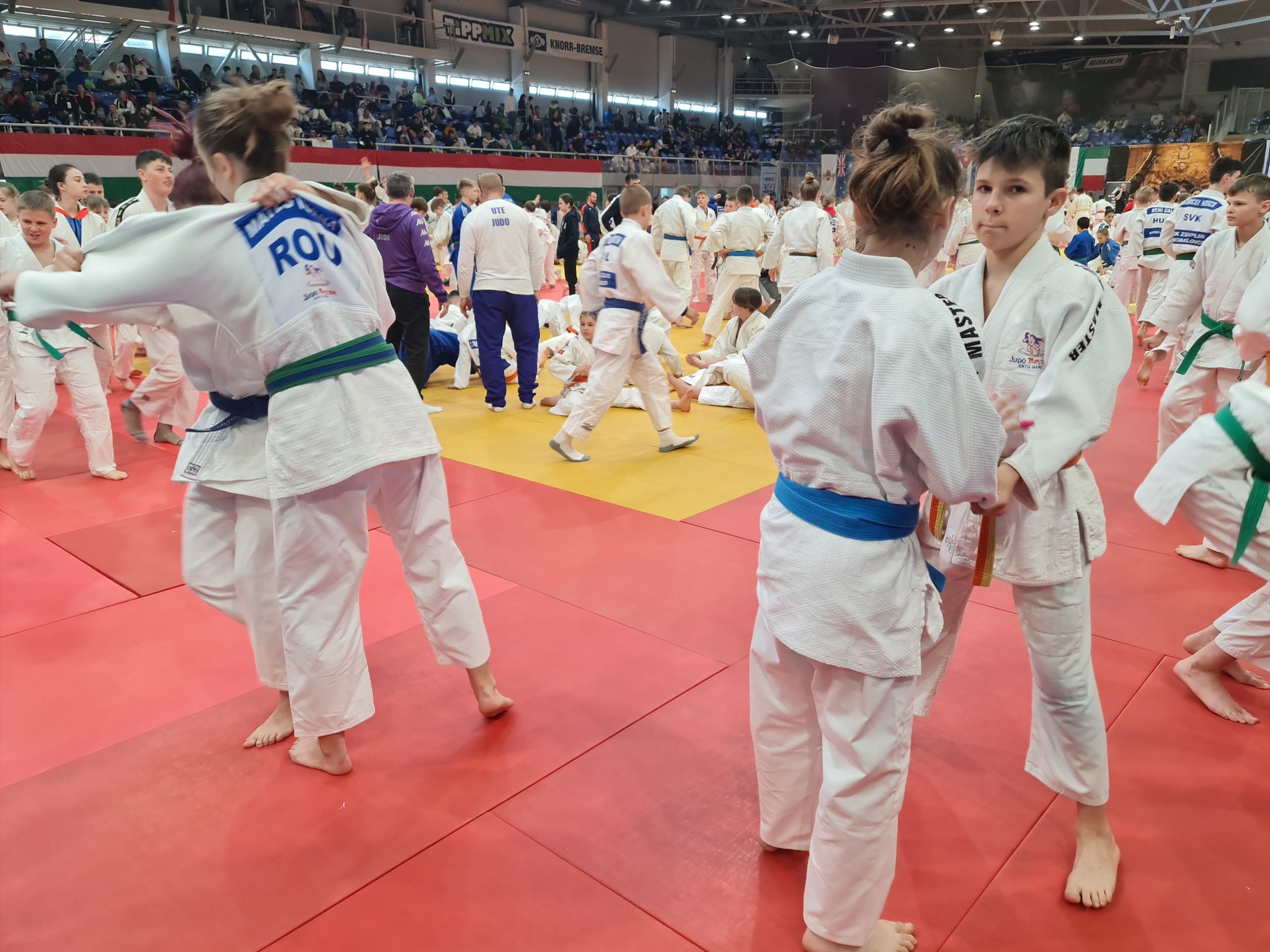 Andrei Mateș de la CS Judo Master, bronz la Budapesta