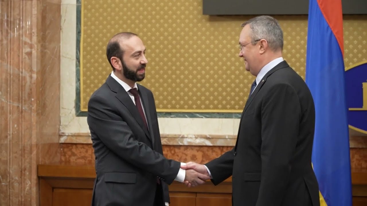 Primirea de către prim-ministrul Nicolae-Ionel Ciucă a ministrului de externe al Armeniei, Ararat Mirzoyan