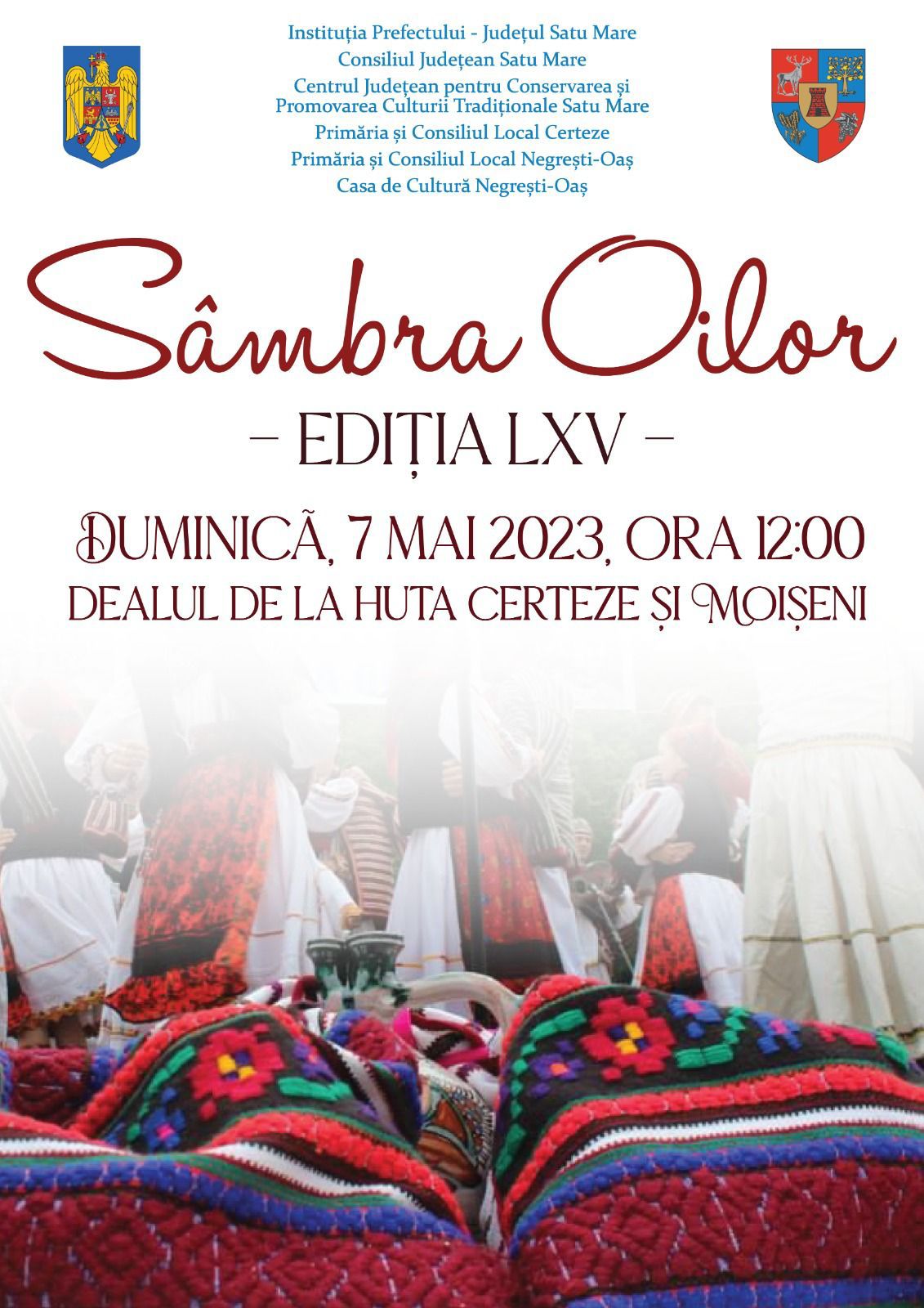 Festivalul Folcloric „Sâmbra Oilor” la cea de-a LXV – a ediție