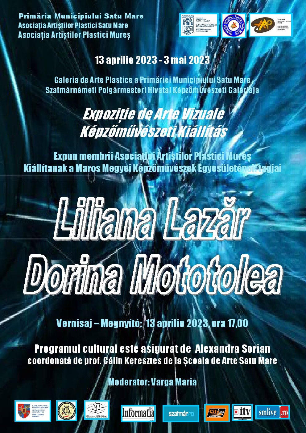 Vernisaj la Primăria  Satu Mare