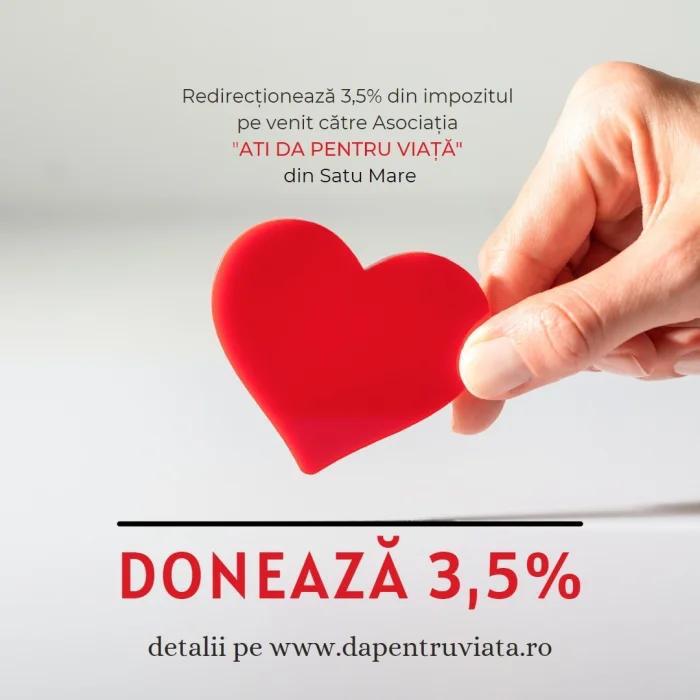 ”ATI DA PENTRU VIATA”. Strângere  de fonduri pentru a dota Secția de ATI a Spitalului Județean de Urgență Satu Mare 