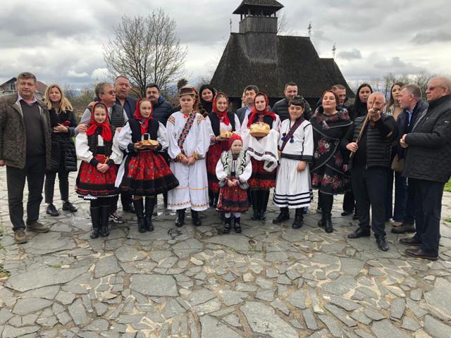 VIZITĂ. Mihai Daraban  președintele Camerei de Comerț și Industrie a României s-a aflat la Satu Mare alături de Ovidiu Silaghi – secretarul general al Camerei de Comerț și Industrie a României.