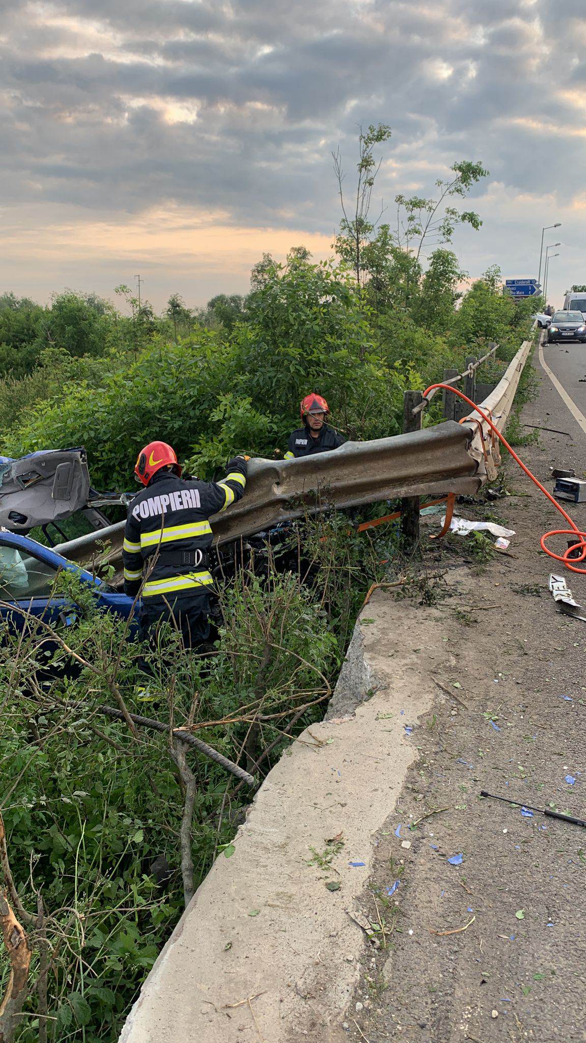 Accident rutier produs pe raza localității Craidorolț