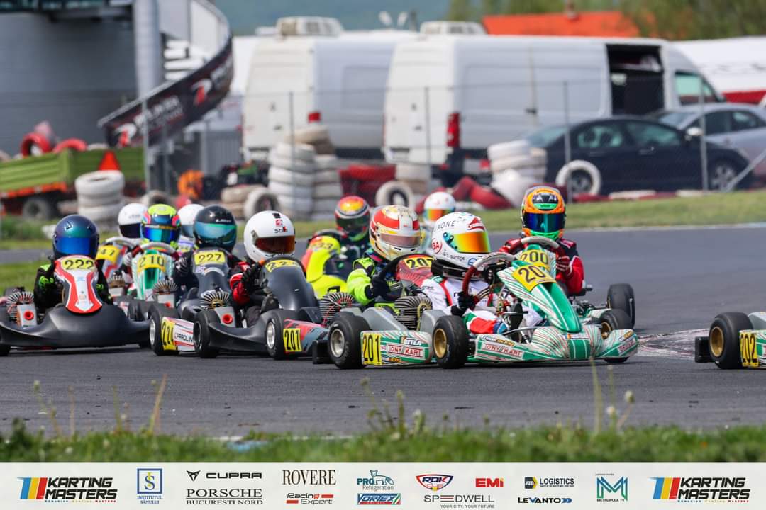 Darren Betea, podium la Prejmer în etapa a 2-a a Romanian Karting Masters