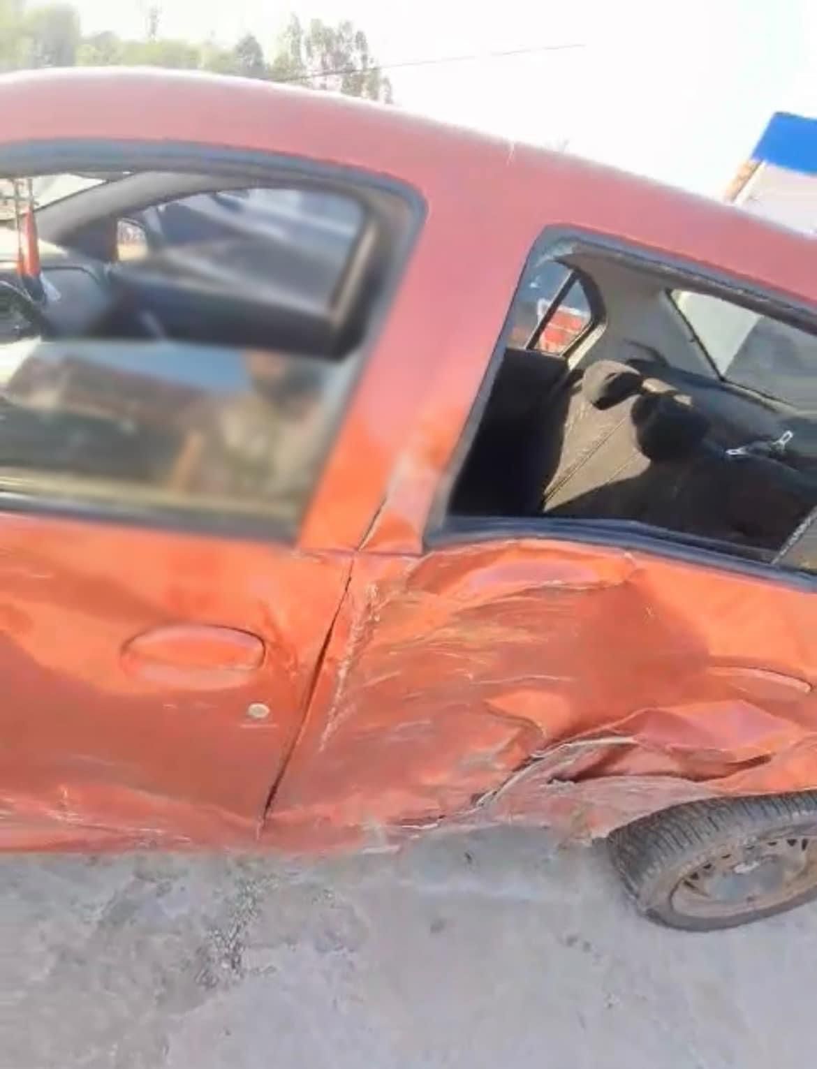 Circumstanțe interesante. Mașina primăriei din Socond a fost făcută praf în urma unui accident