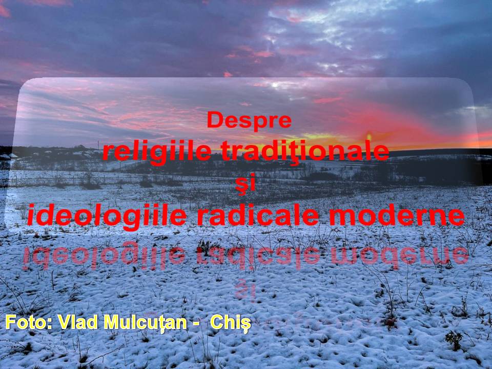 VERTICALI PENTRU ROMÂNIA: RELIGIE ȘI VIOLENȚĂ