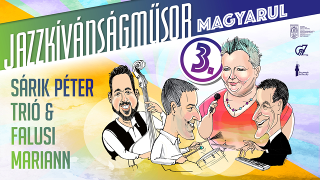 Concert de muzică jazz și lansare de album Sárik Péter Trió și Falusi Mariann