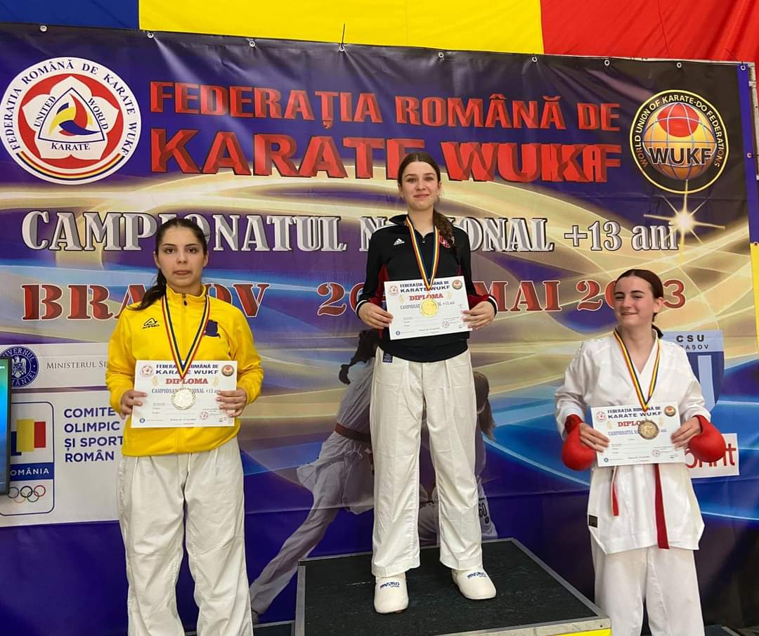 Karateka de la Zanshin au impresionat la Naționalele de la Brașov
