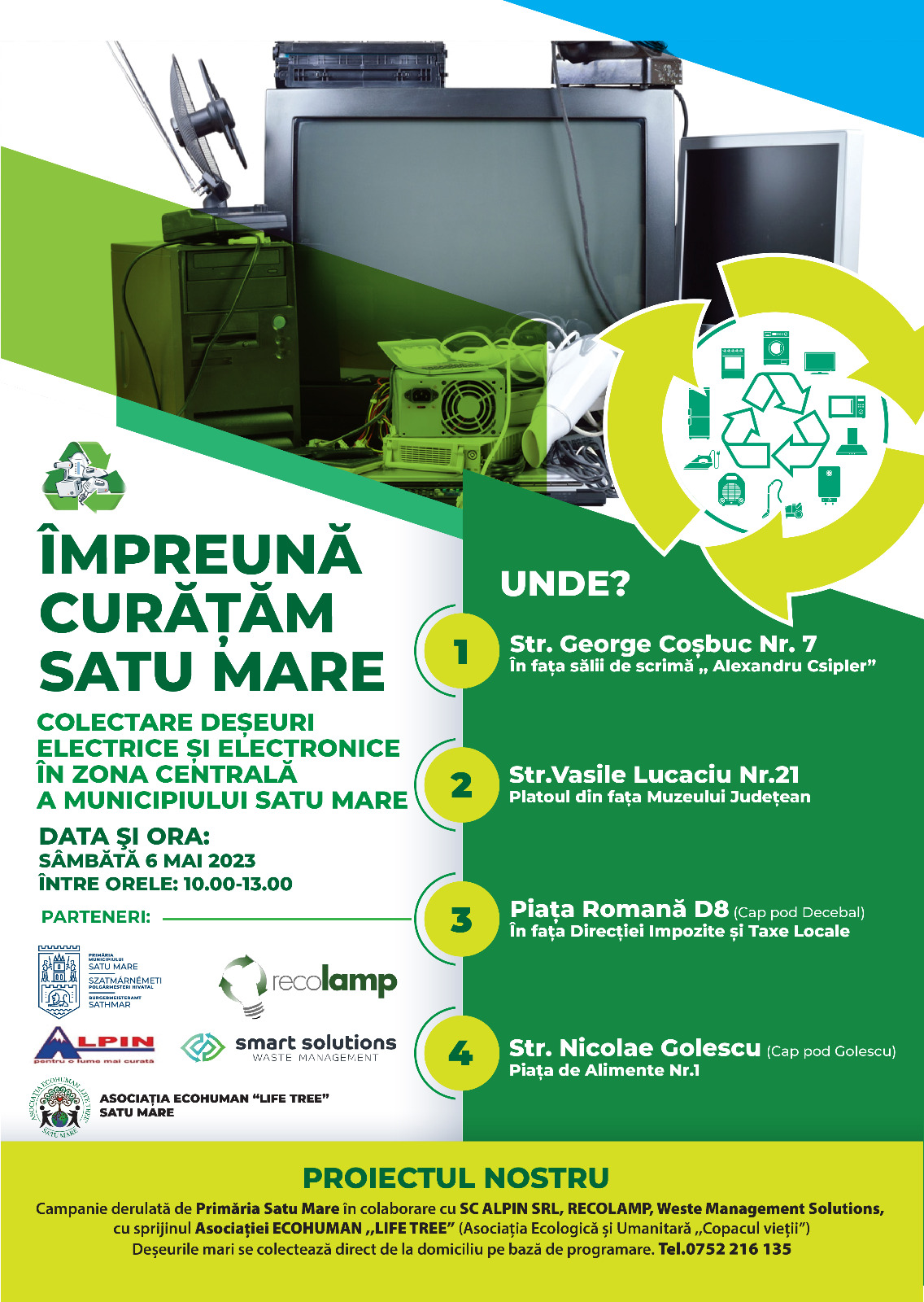 Campania de colectare a DEEE continuă