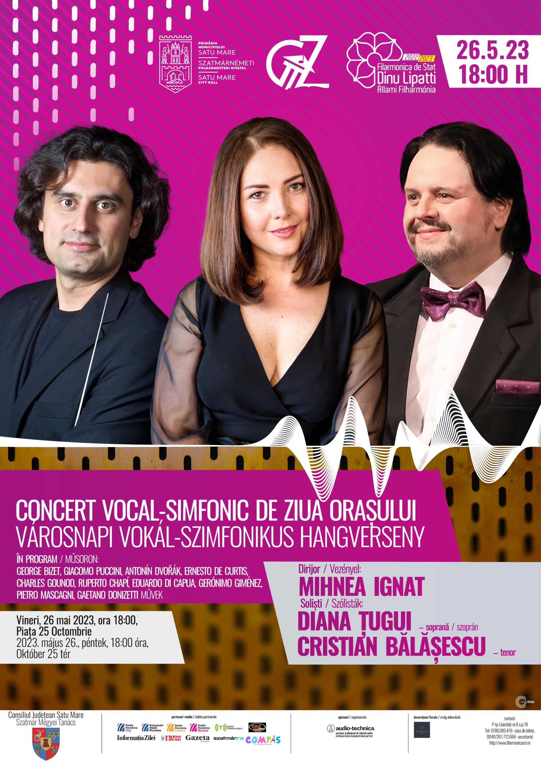 CONCERT VOCAL-SIMFONIC DE ZIUA ORAȘULUI